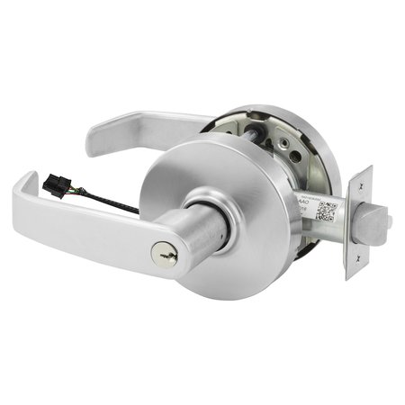 SARGENT Electric Cylindrical Lock, 28-10G70-24V LL 26D 28-10G70-24V LL 26D